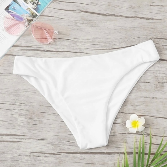 White Bikini Bottom - Picture 1 of 2